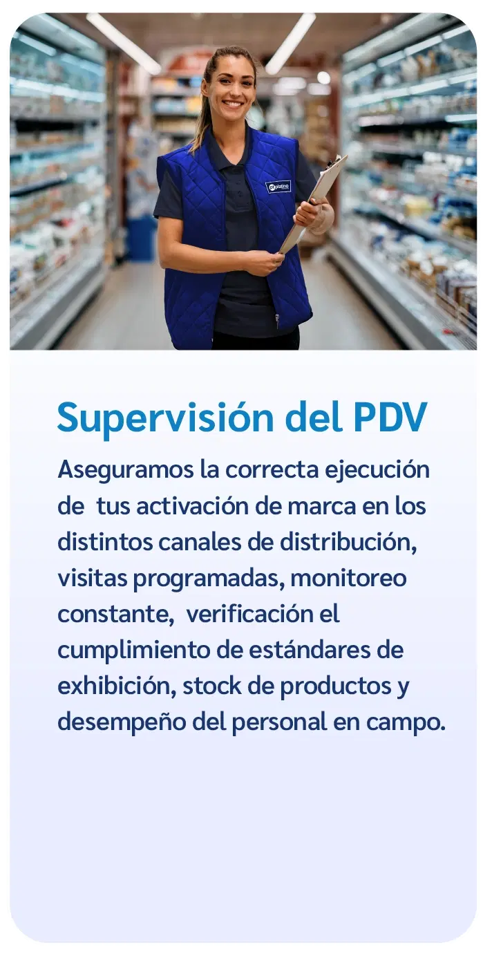 Supervisión del PDV